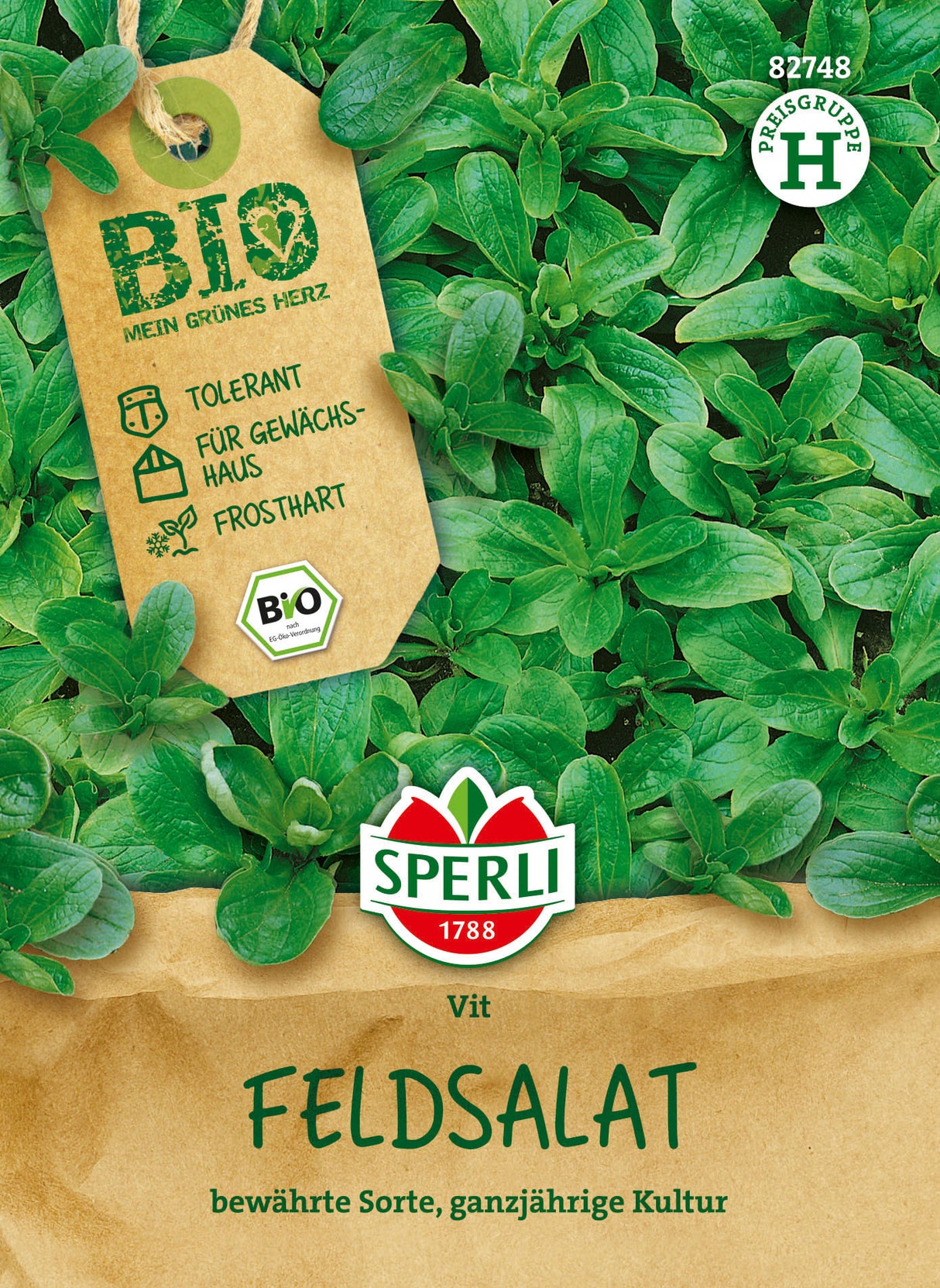 SPERLI BIO Feldsalat Vit