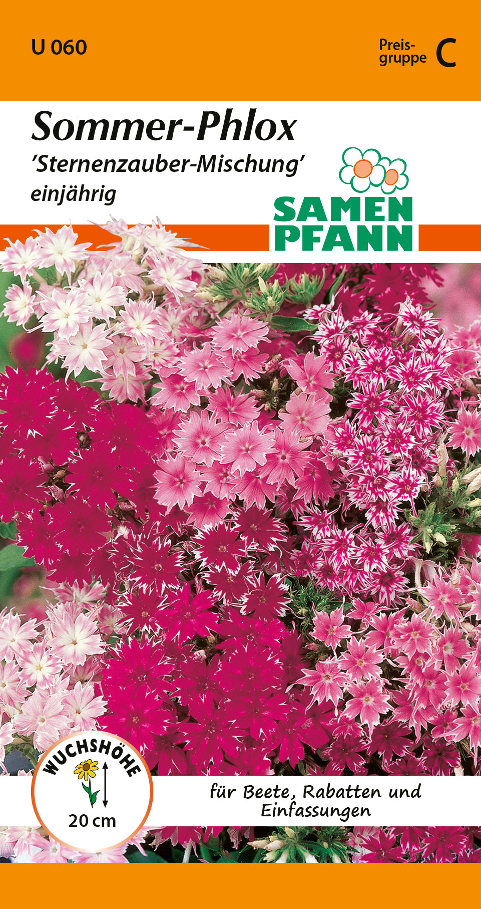 Samen Pfann Sommer-Phlox Sternenzauber-Mischung