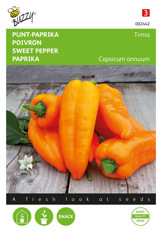 Buzzy Seeds Spitzpaprika Timia