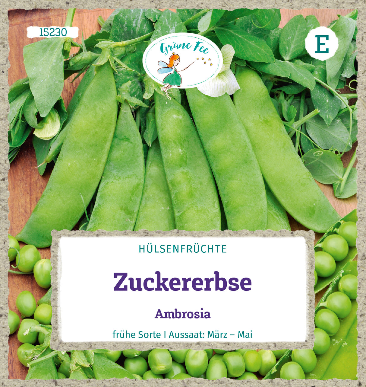 Grüne Fee Zuckererbsen Ambrosia