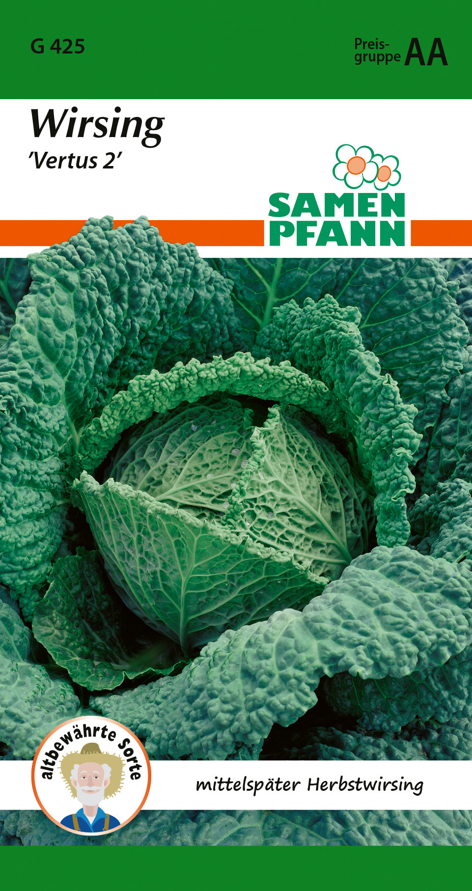 Samen Pfann Wirsing Vertus 2
