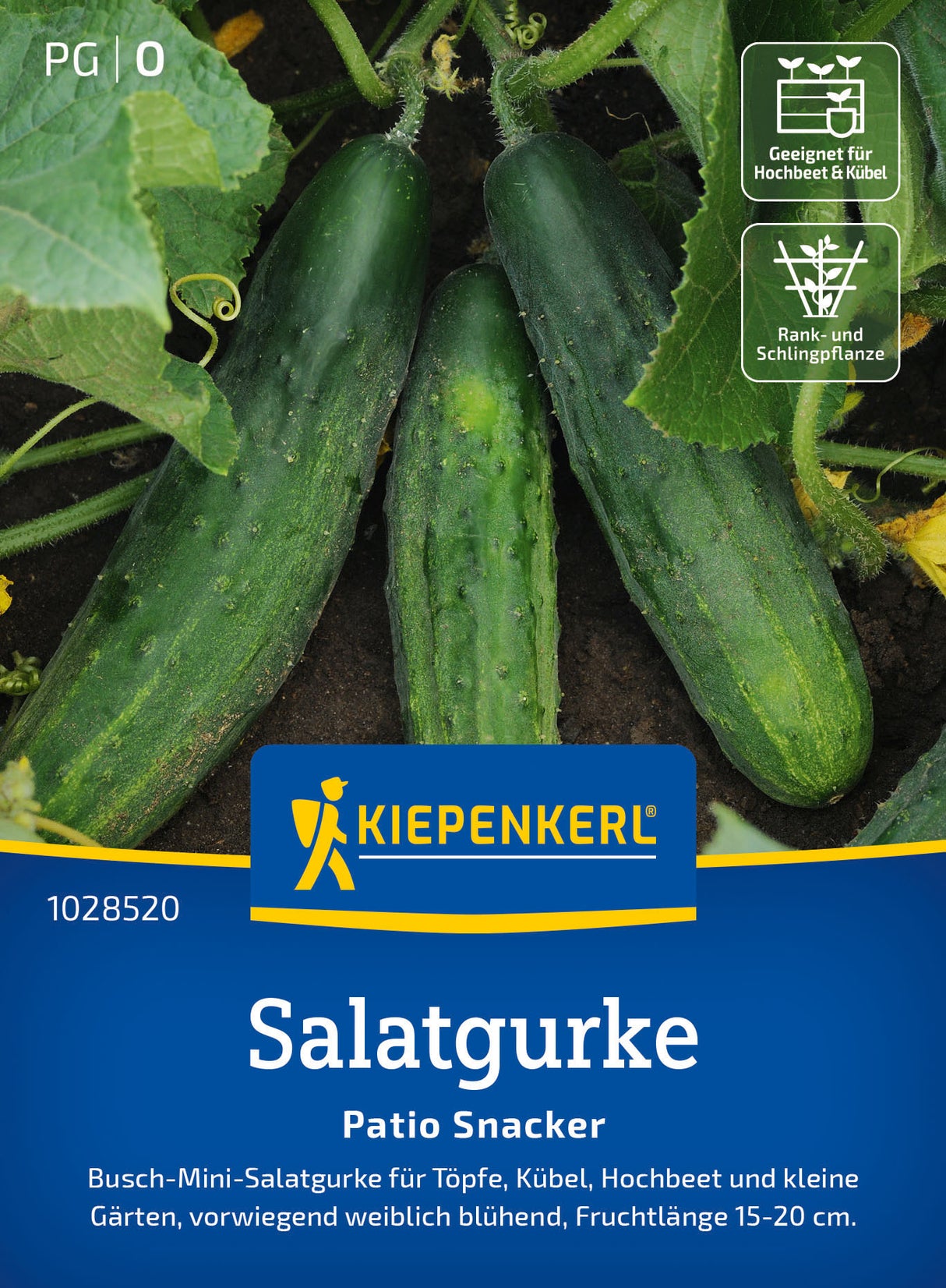 Kiepenkerl Salatgurken Patio Snacker