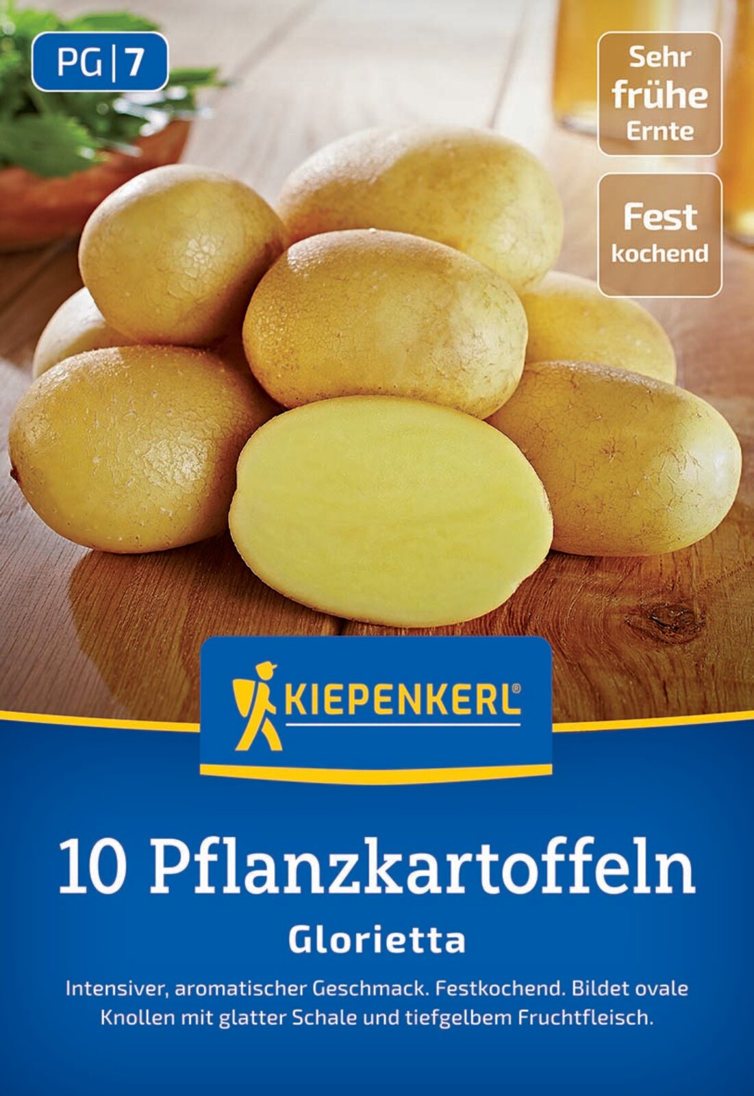 Kiepenkerl Pflanzkartoffel Glorietta 10 Stück