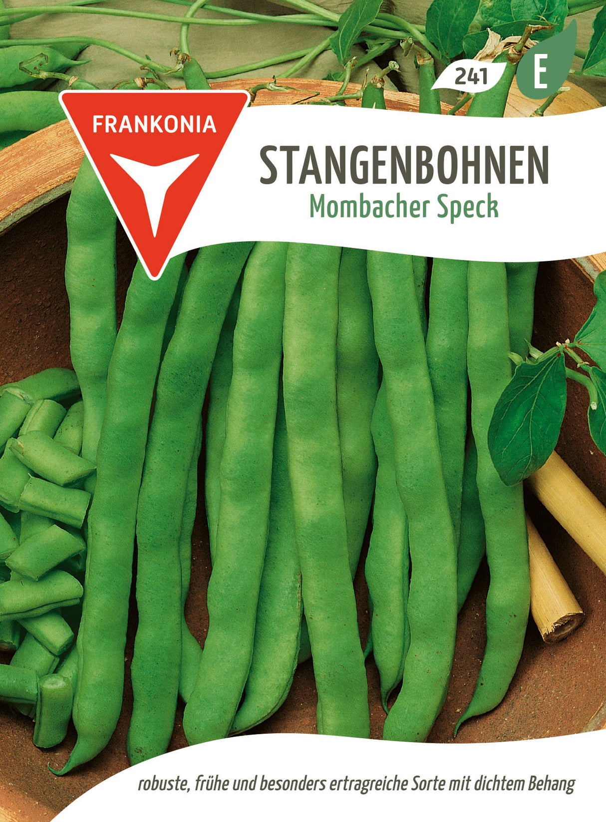 Frankonia Samen Stangenbohnen Mombacher Speck