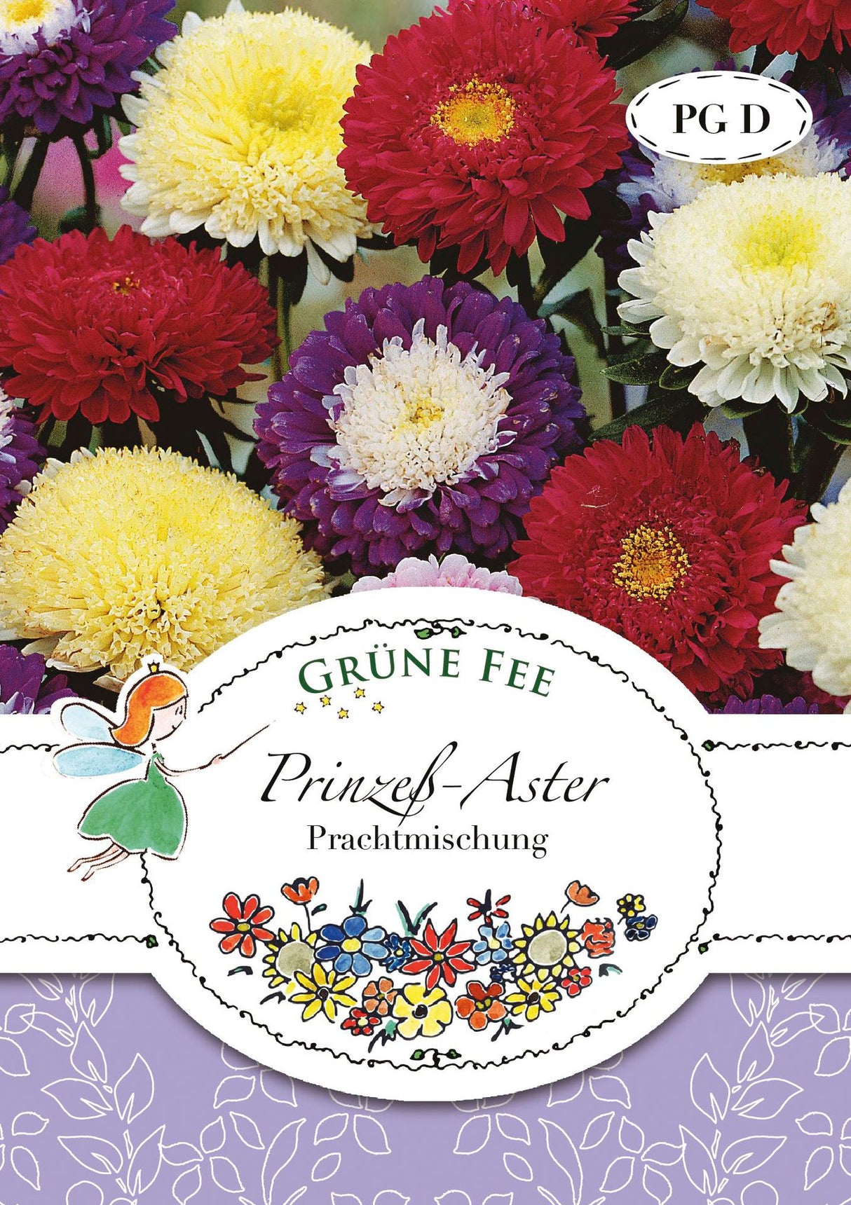 Grüne Fee Astern Prinzeß Mischung