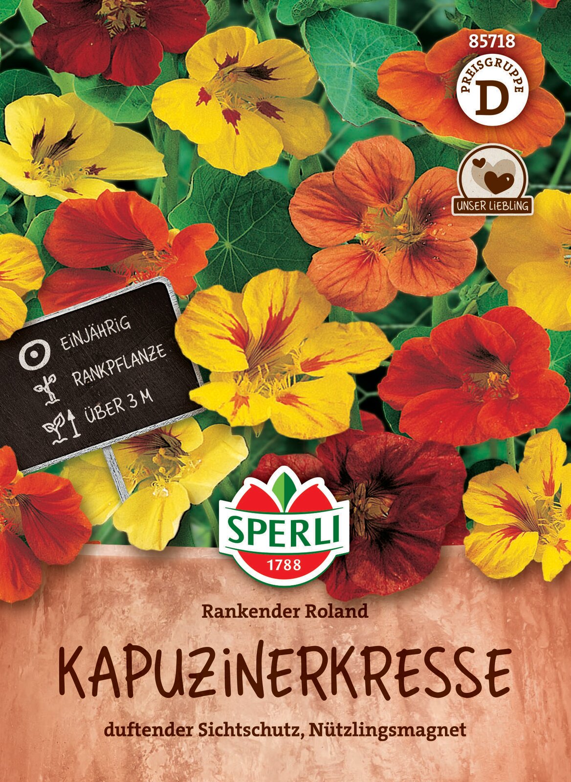 SPERLI Kapuzinerkresse Rankender Roland