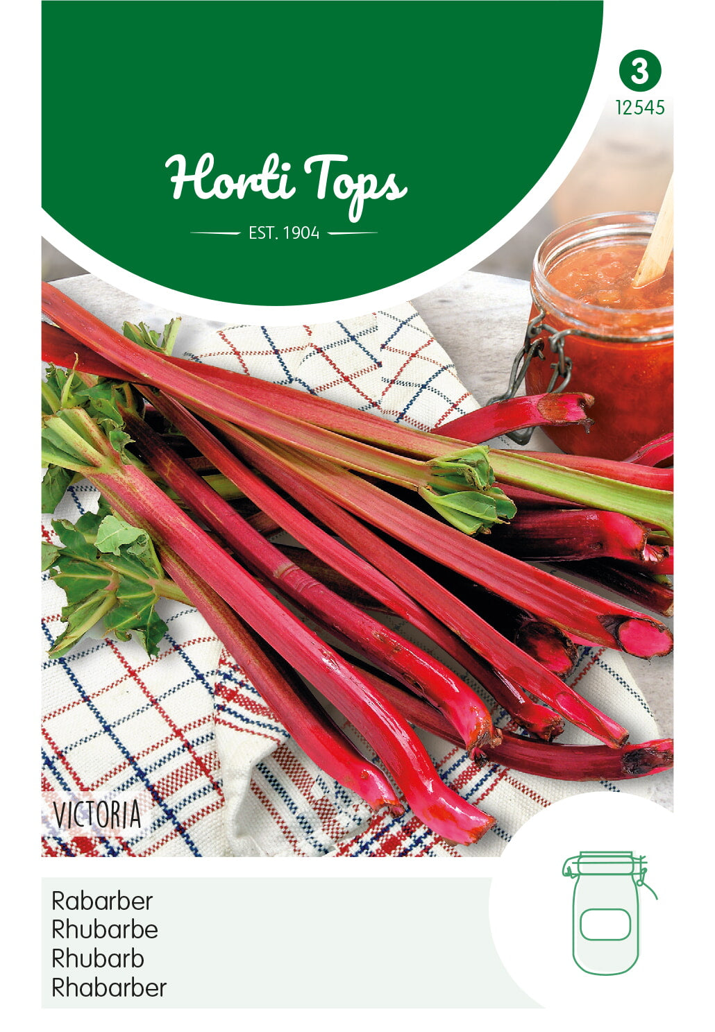 Horti Tops Rhabarber Victoria