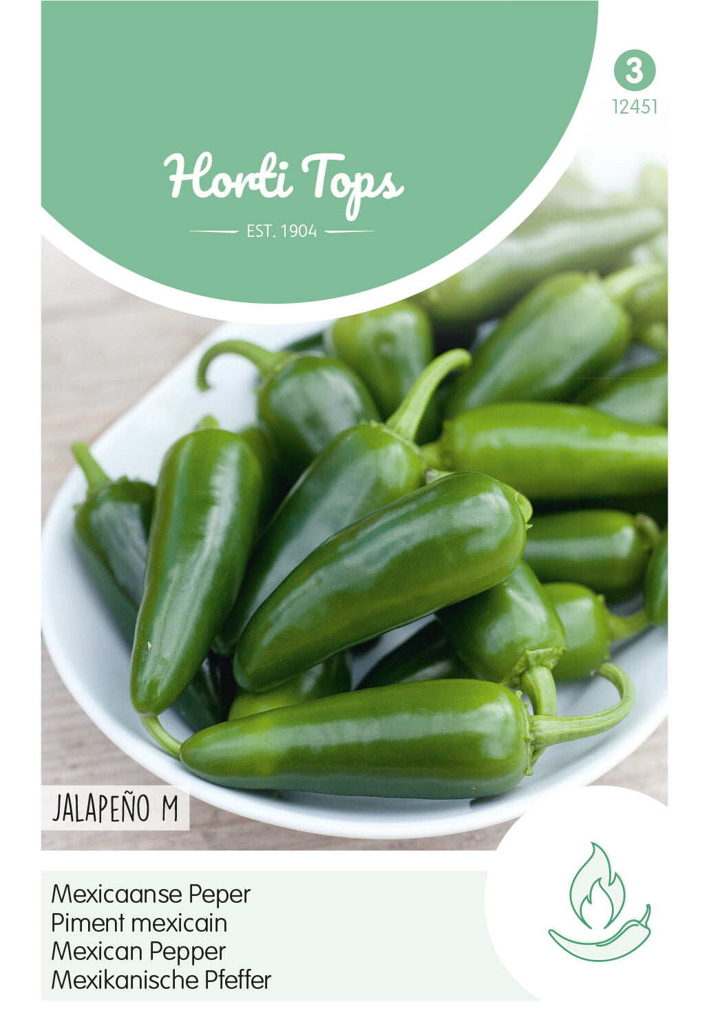 Horti Tops Chilipfeffer Jalapeño M