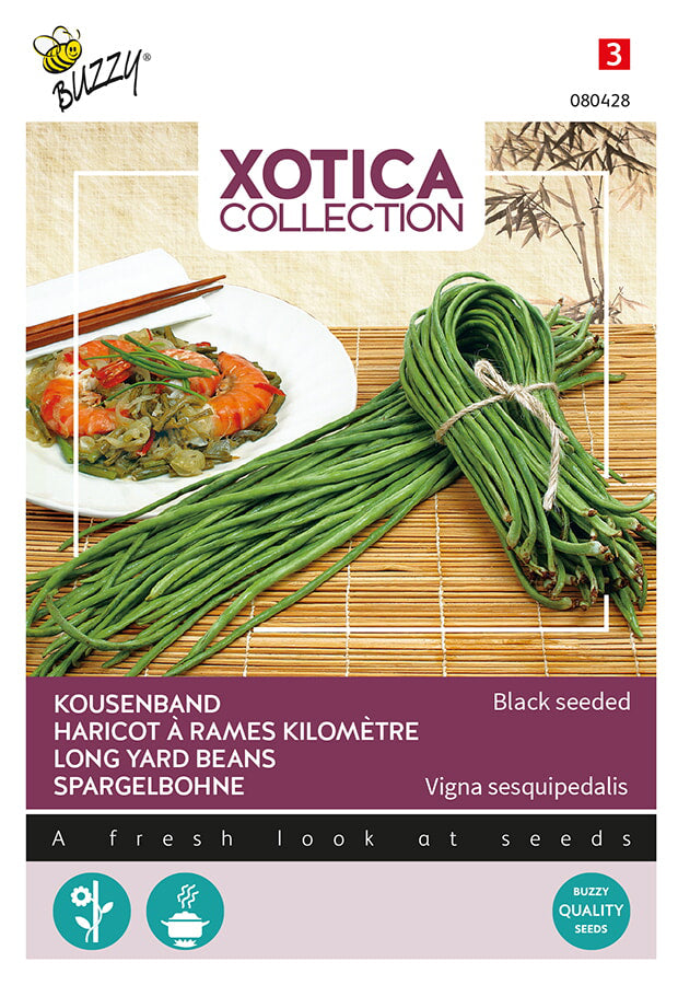 Buzzy Seeds Spargelbohne Meterbohne