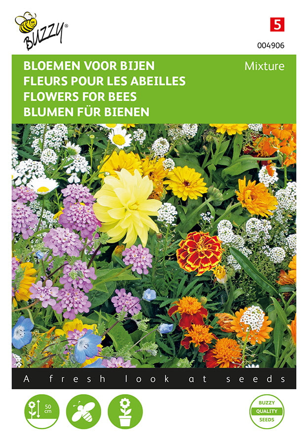 Buzzy Seeds Blumen-Mischung für Bienen