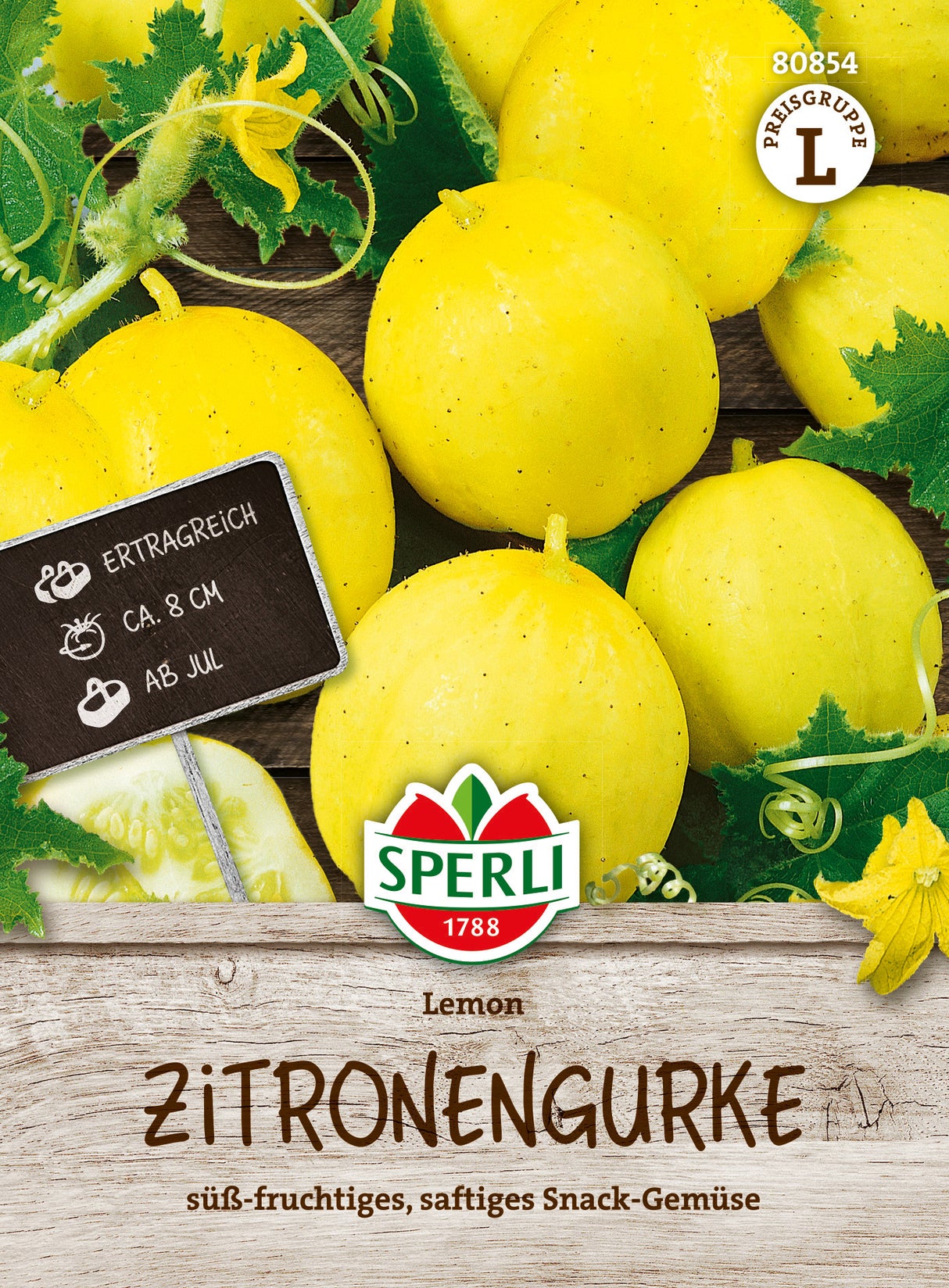 SPERLI Snackgurke Lemon