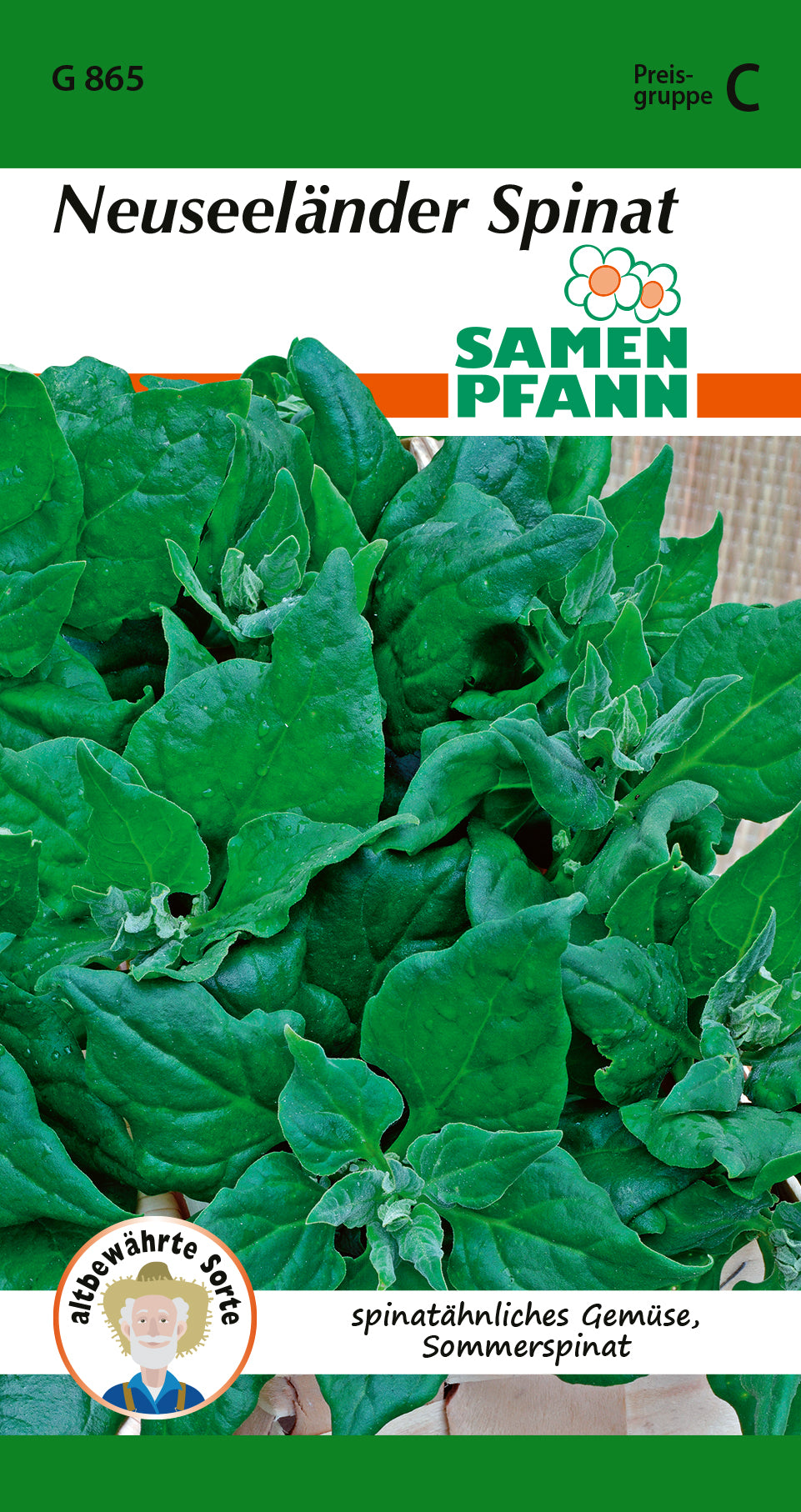 Samen Pfann Neuseeländer Spinat 