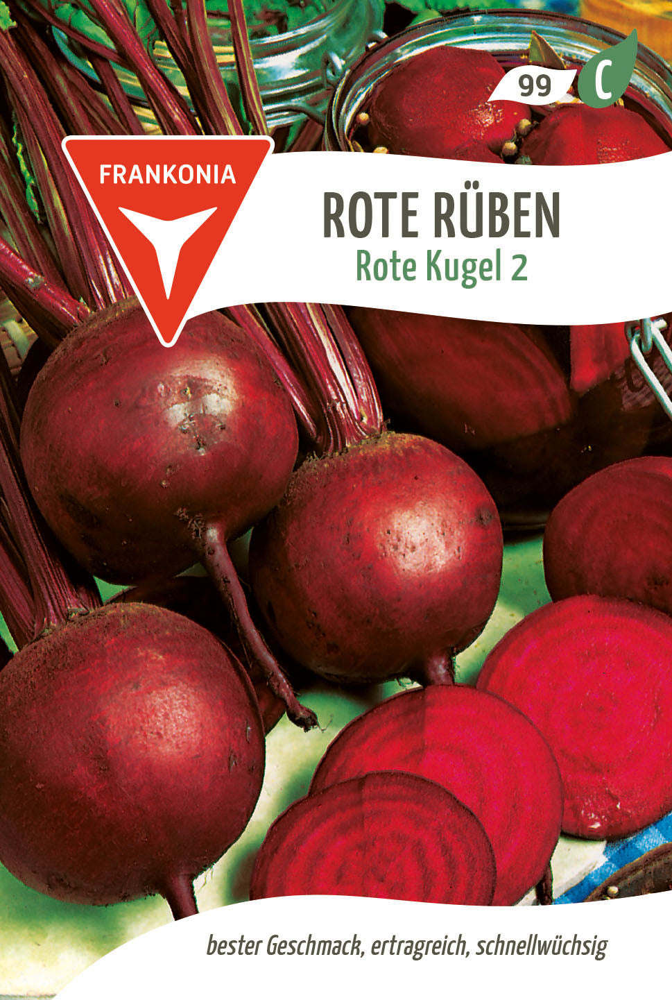 Frankonia Samen Rote-Beete Rote Kugel 2