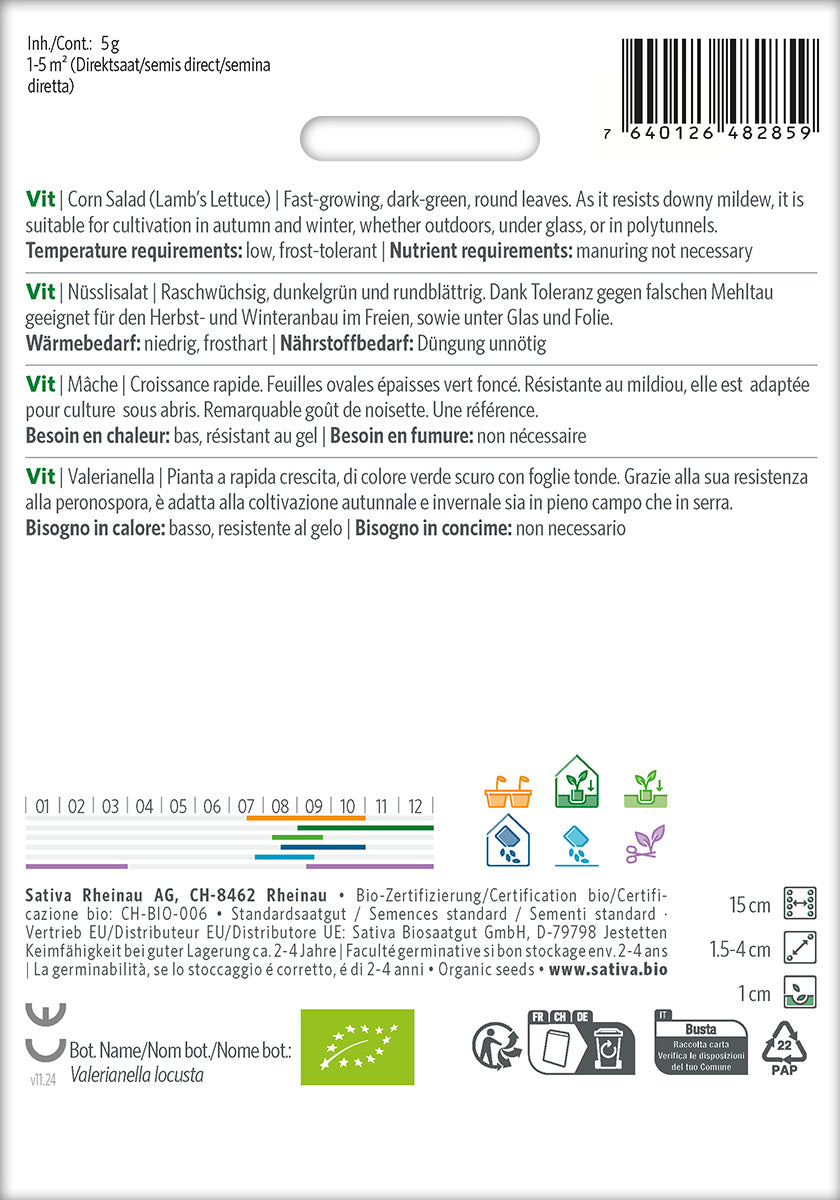 Sativa Nüsslisalat Vit