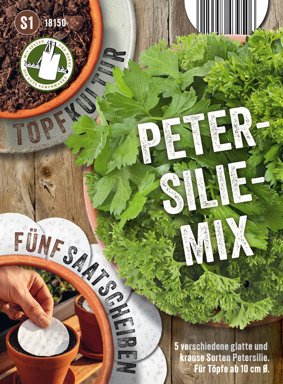 N.L. Chrestensen Petersilie Mix Saatscheibe