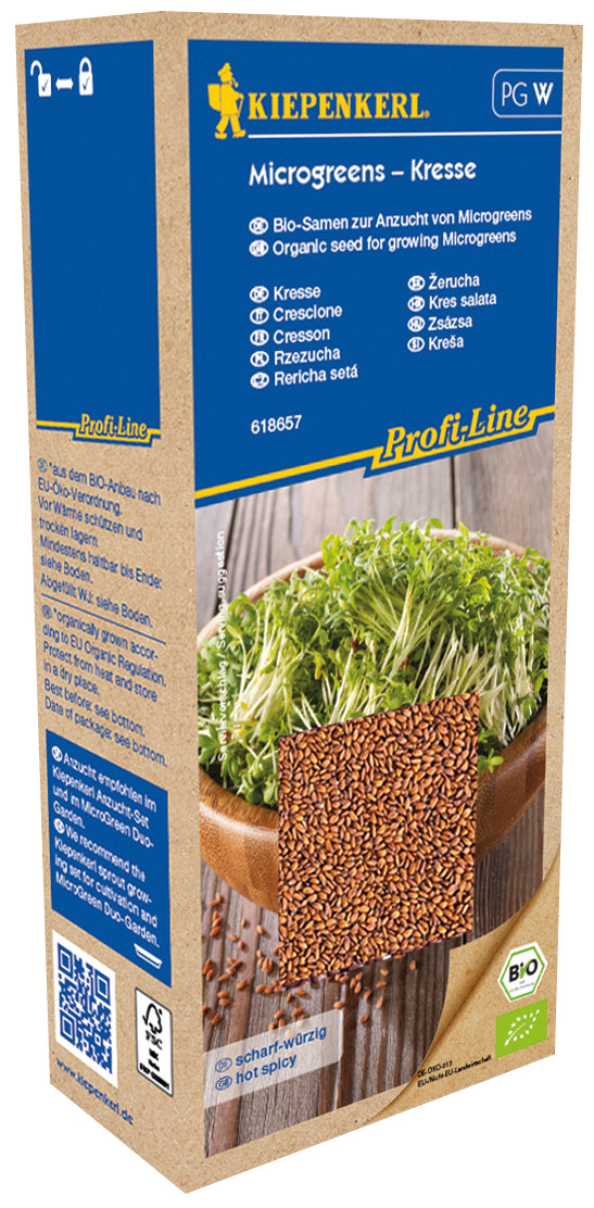 Kiepenkerl BIO Keimsprossen Microgreens Kresse