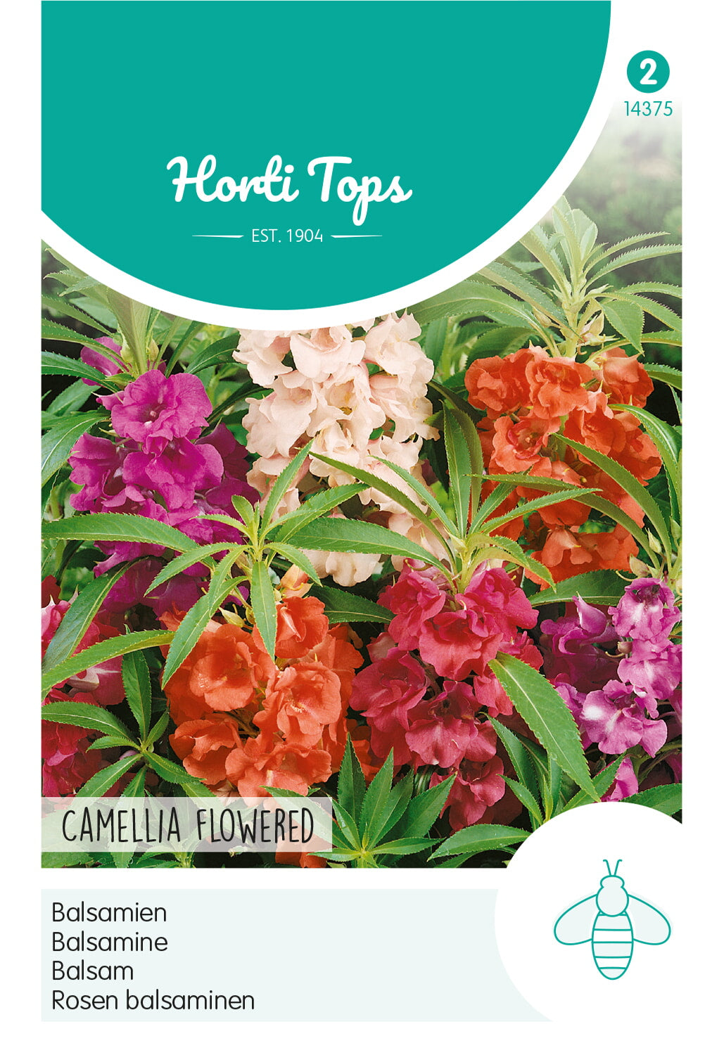 Horti Tops Balsamine Gefüllte Rosen Mischung