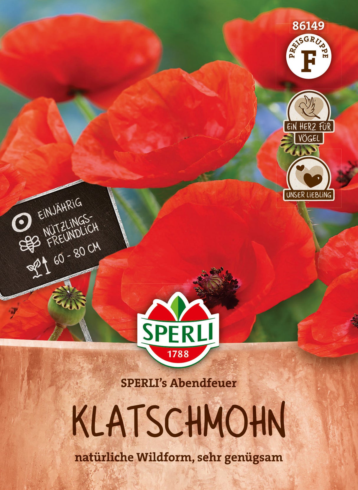 SPERLI Klatschmohn SPERLI's Abendfeuer