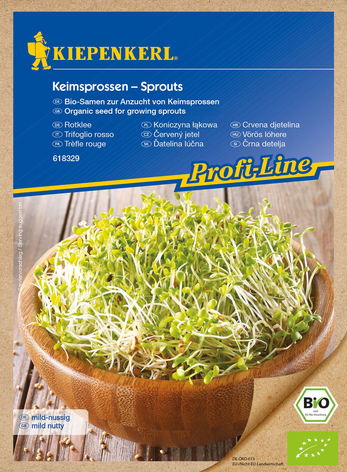 Kiepenkerl BIO Keimsprossen Rotklee