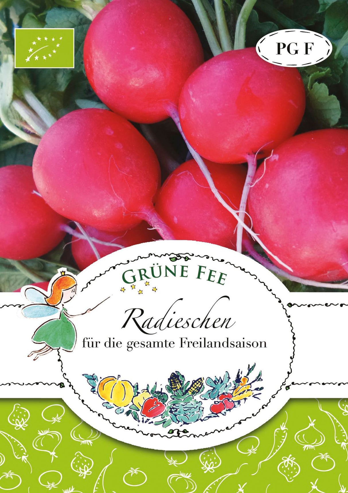 Grüne Fee Radieschen Cherry Belle