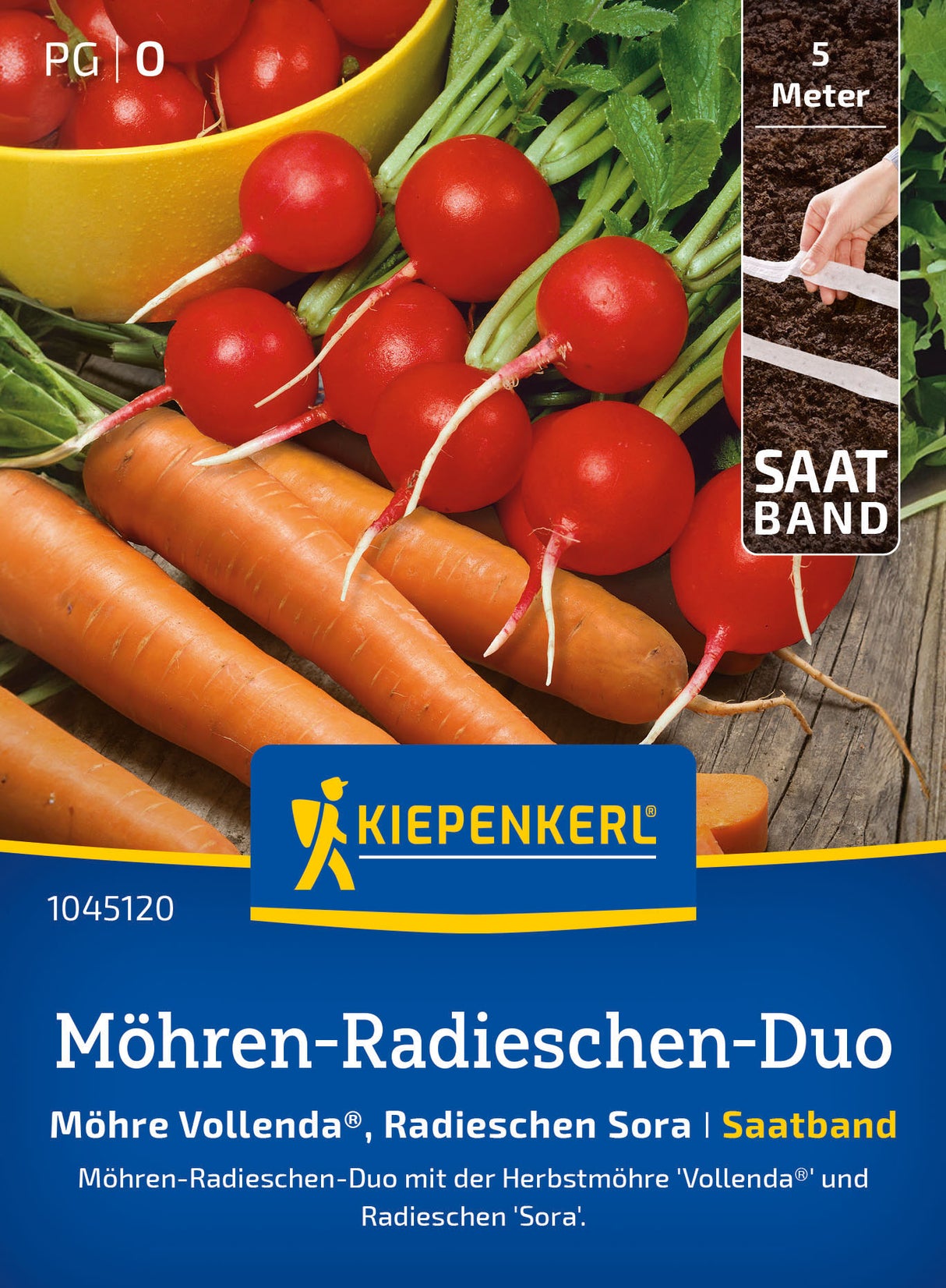 Kiepenkerl Möhren Darina, Sora Saatband