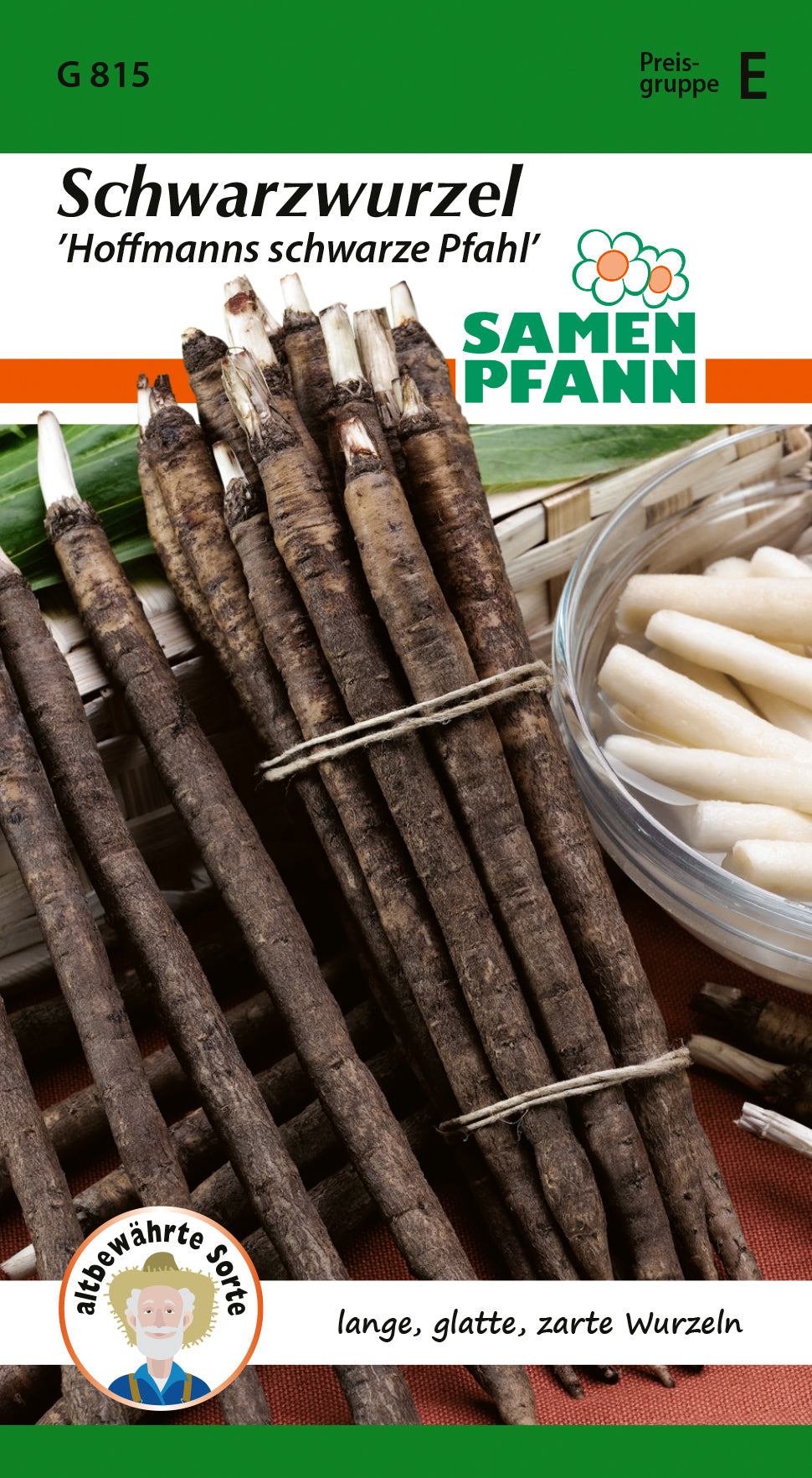 Samen Pfann Schwarzwurzel Hoffmanns schwarze Pfahl