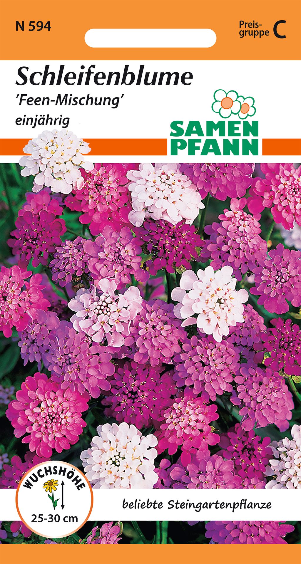 Samen Pfann Feen-Mischung Schleifenblume