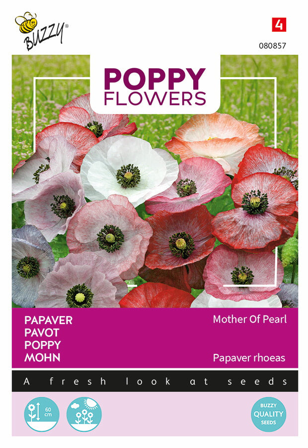 Buzzy Seeds Mohn Mother Of Pearl