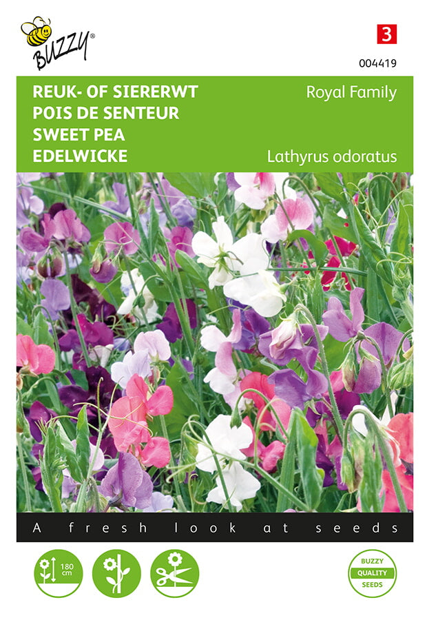 Buzzy Seeds Edelwicken Royal Family Mischung