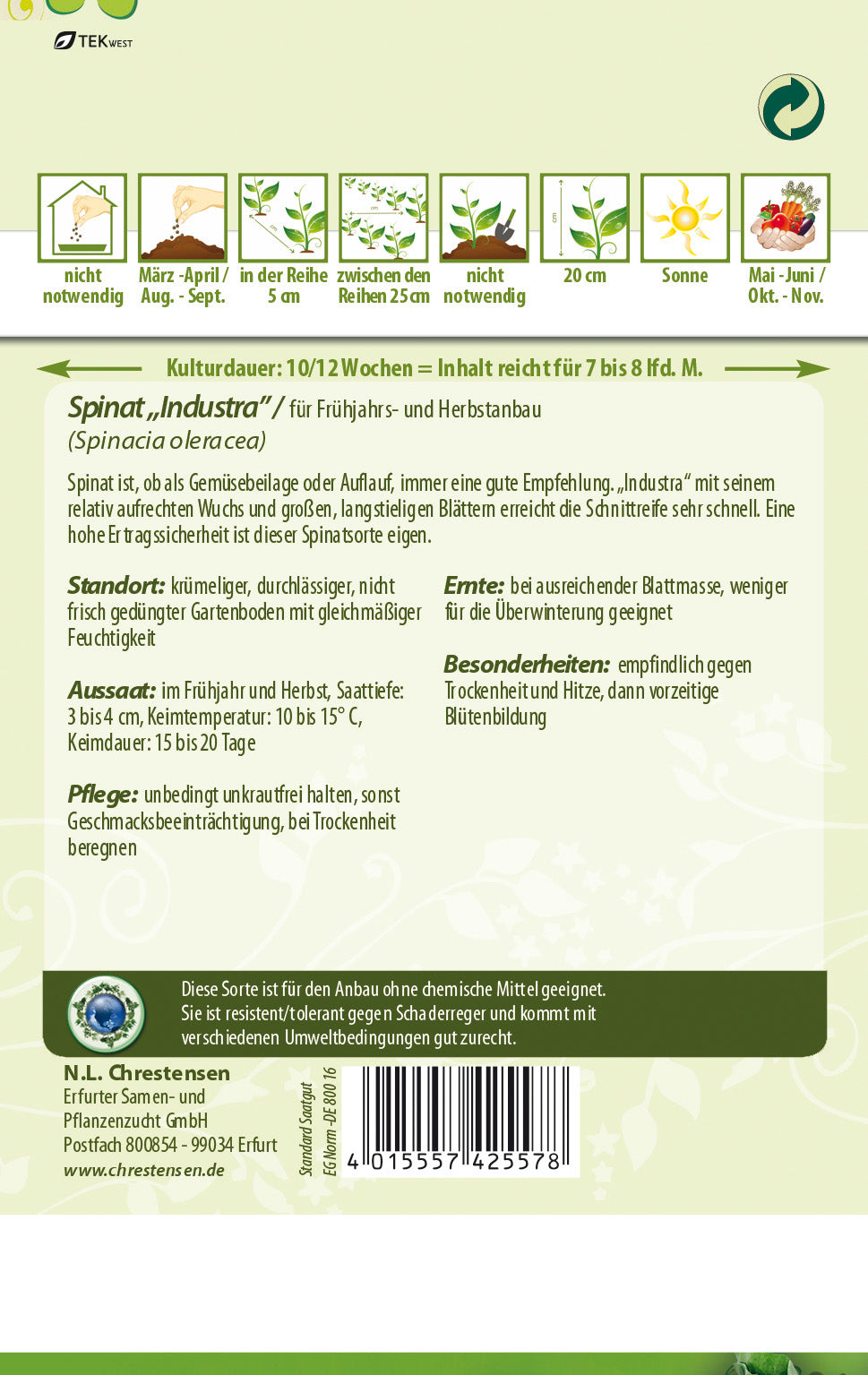 N.L. Chrestensen Spinat Industra