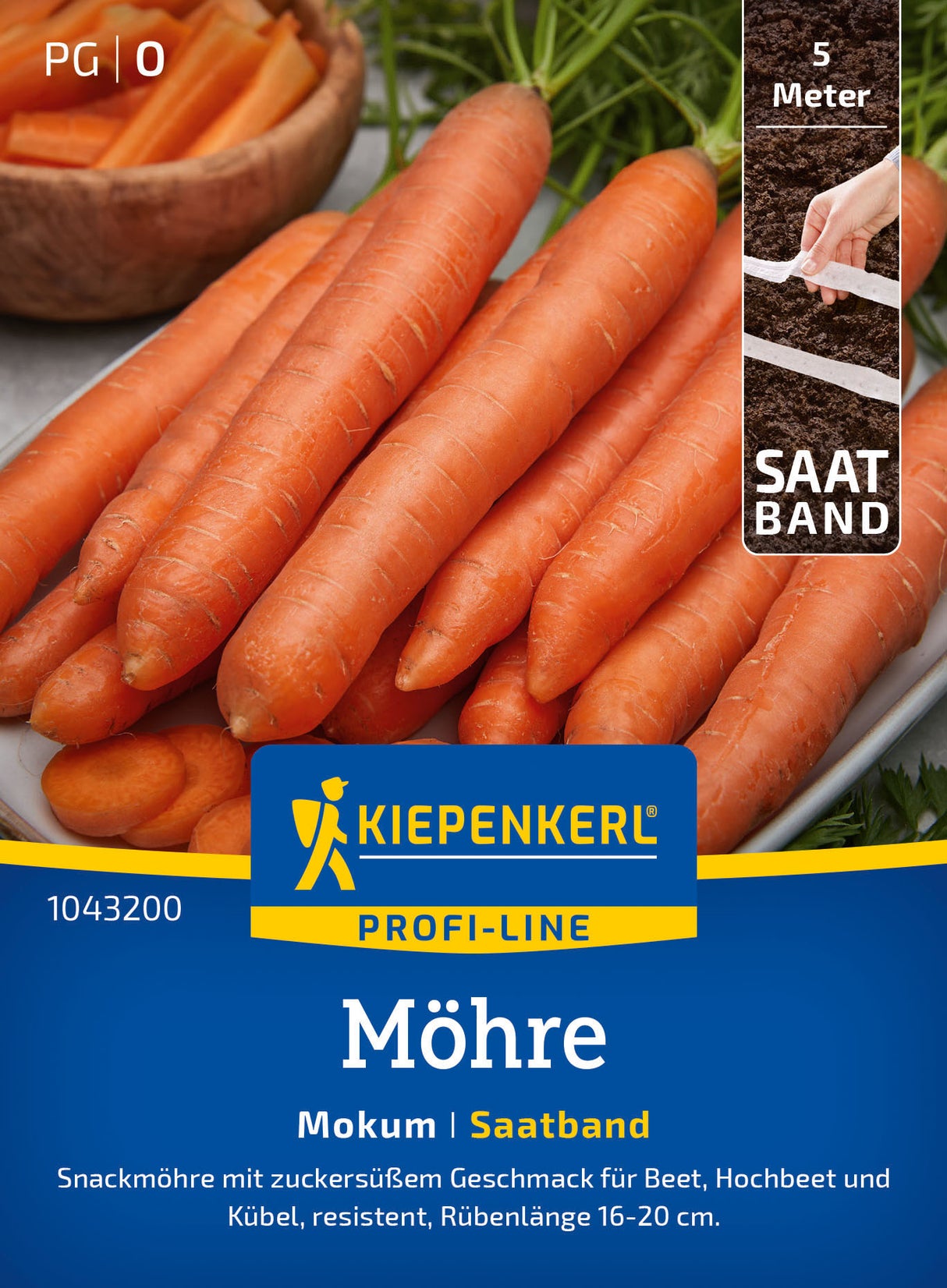 Kiepenkerl Möhren Mokum Saatband