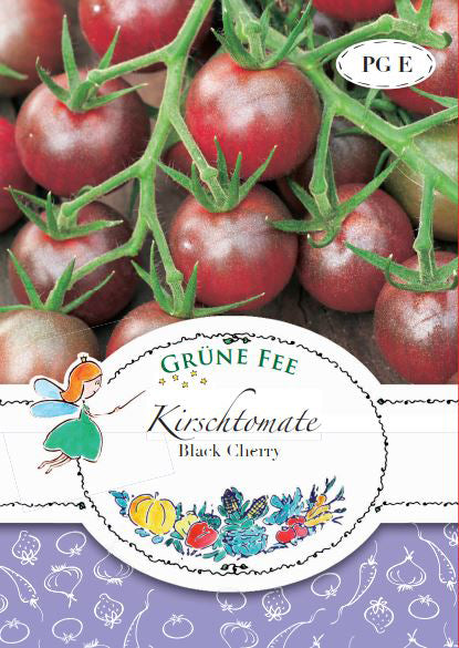 Grüne Fee Cherrytomaten Black Cherry