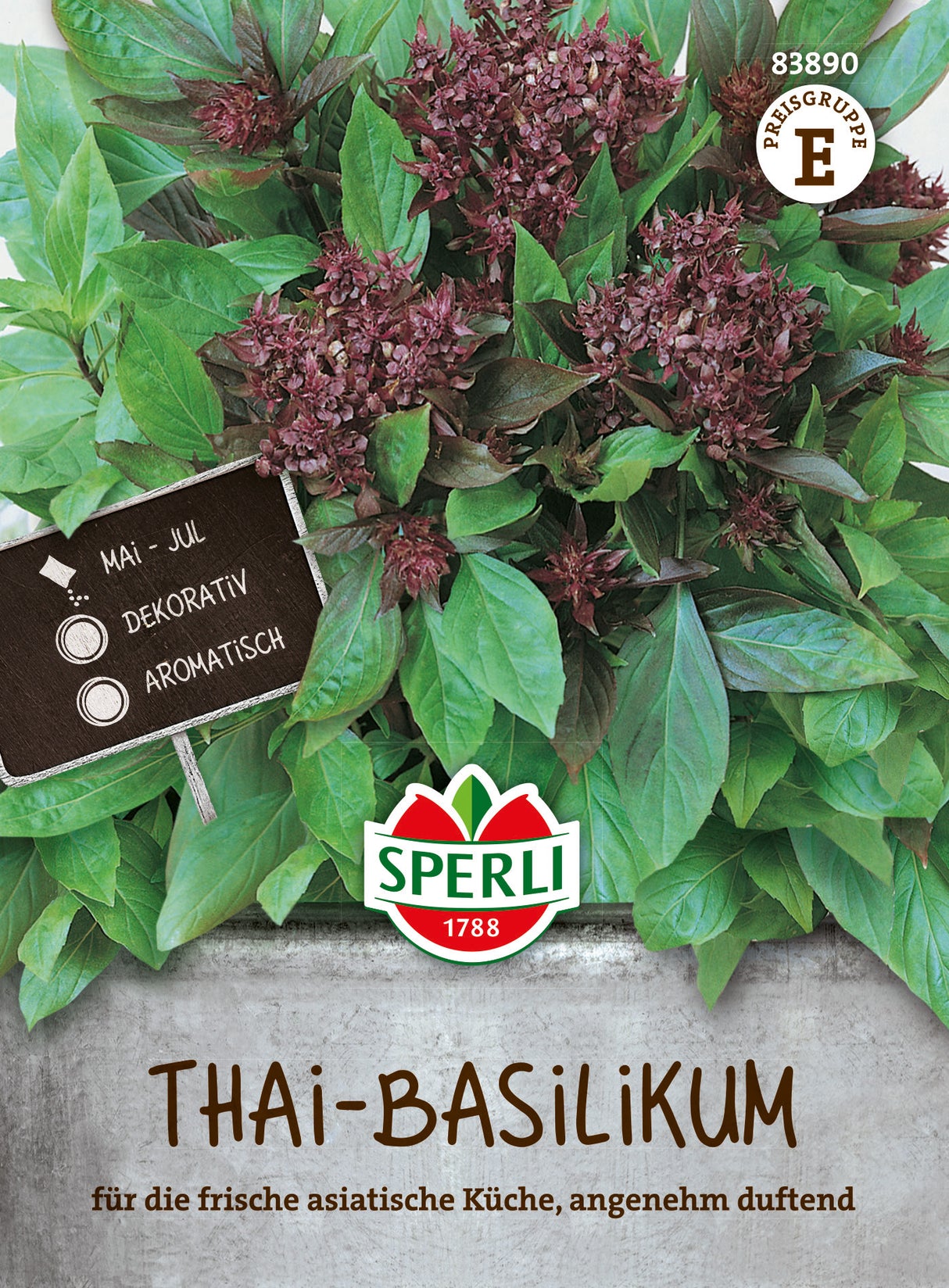 SPERLI Basilikum Thai-Basilikum