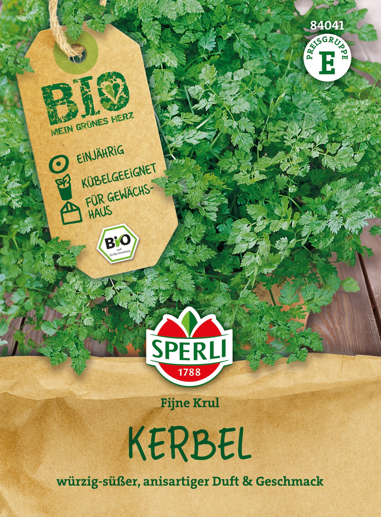 SPERLI BIO Kerbel Fijne Krul