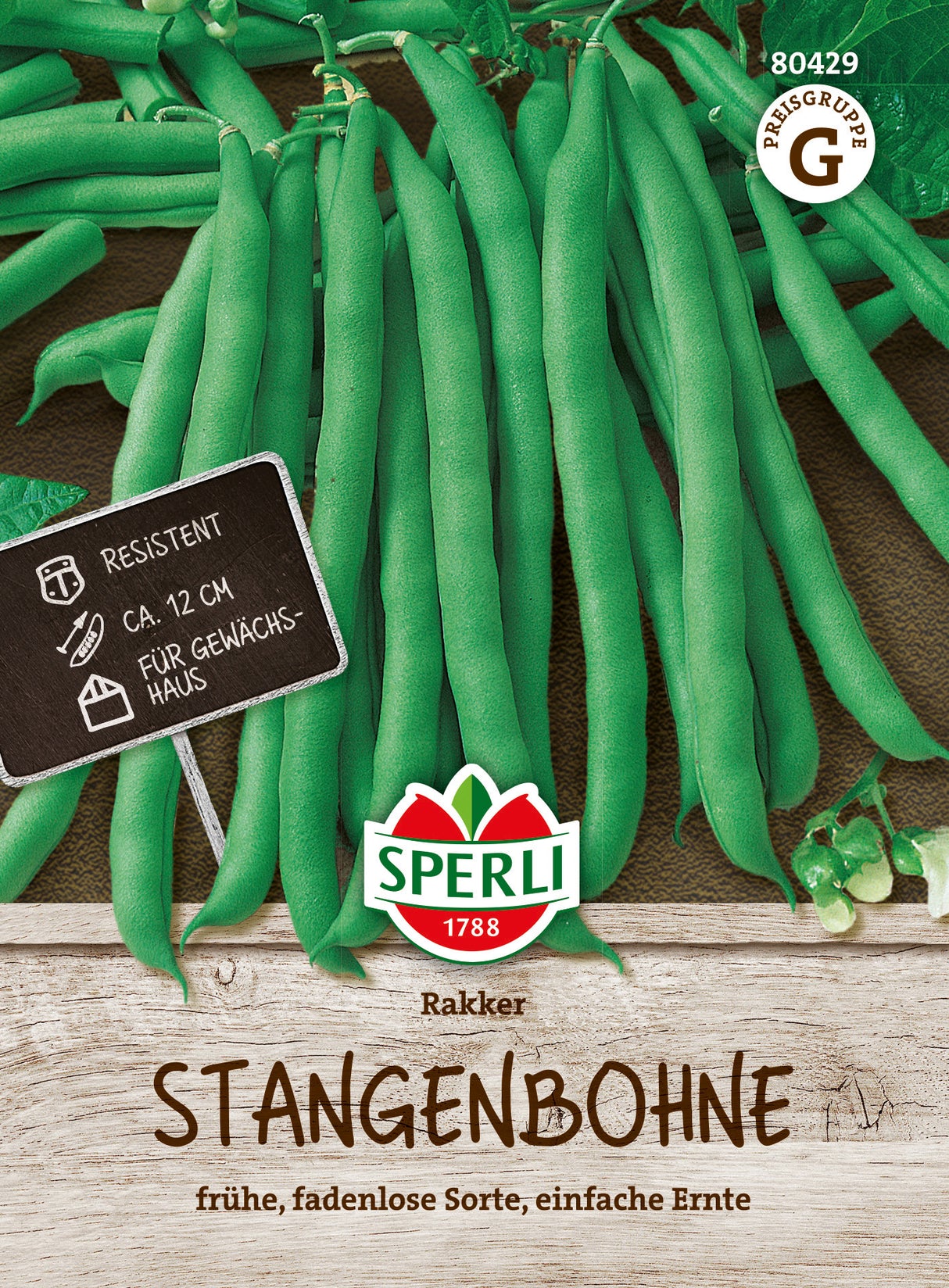 SPERLI Stangenbohne Rakker