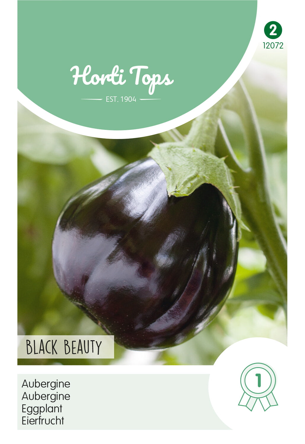 Horti Tops Aubergine Black Beauty