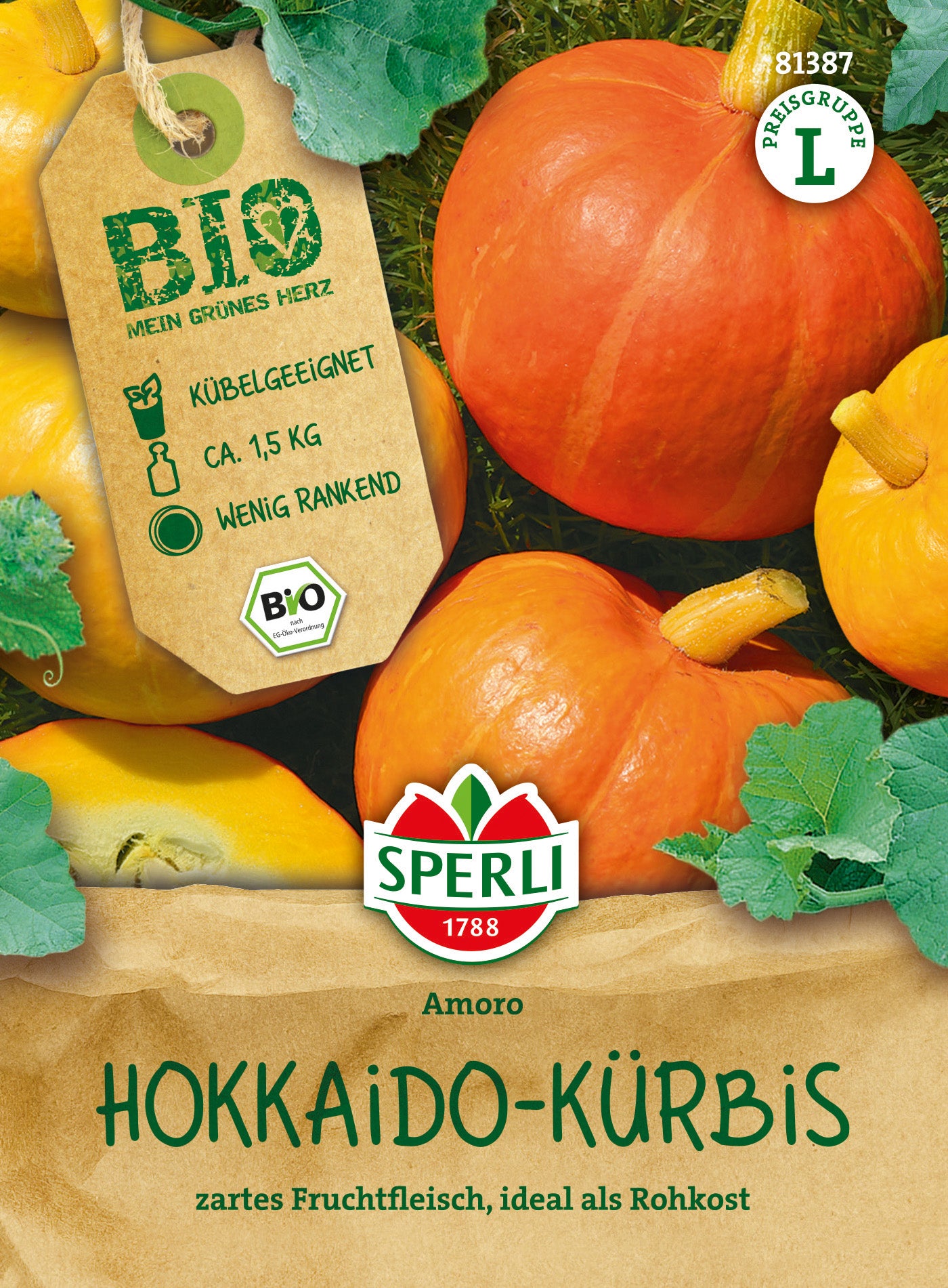 SPERLI BIO Kürbis Amoro