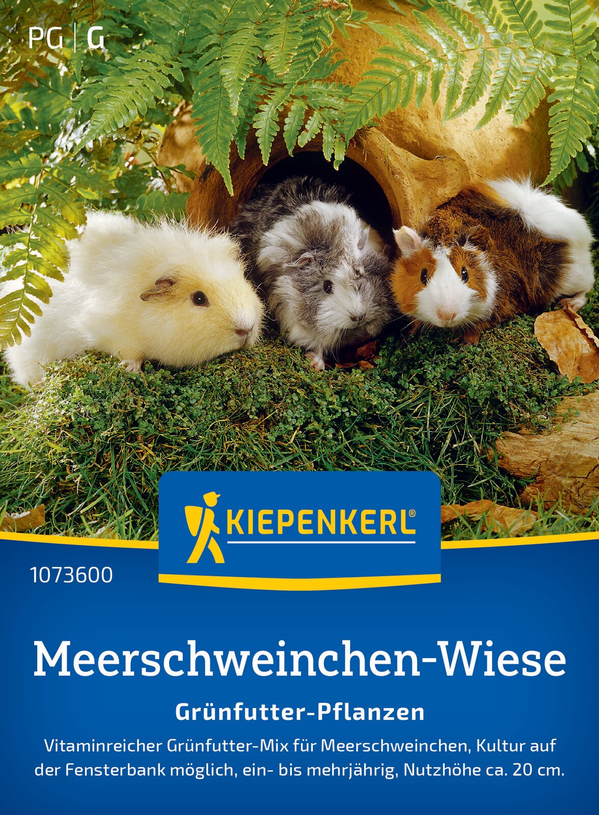 Kiepenkerl Grünfutterpflanzen Meerschweinchen Wiesen Loses Saatgut