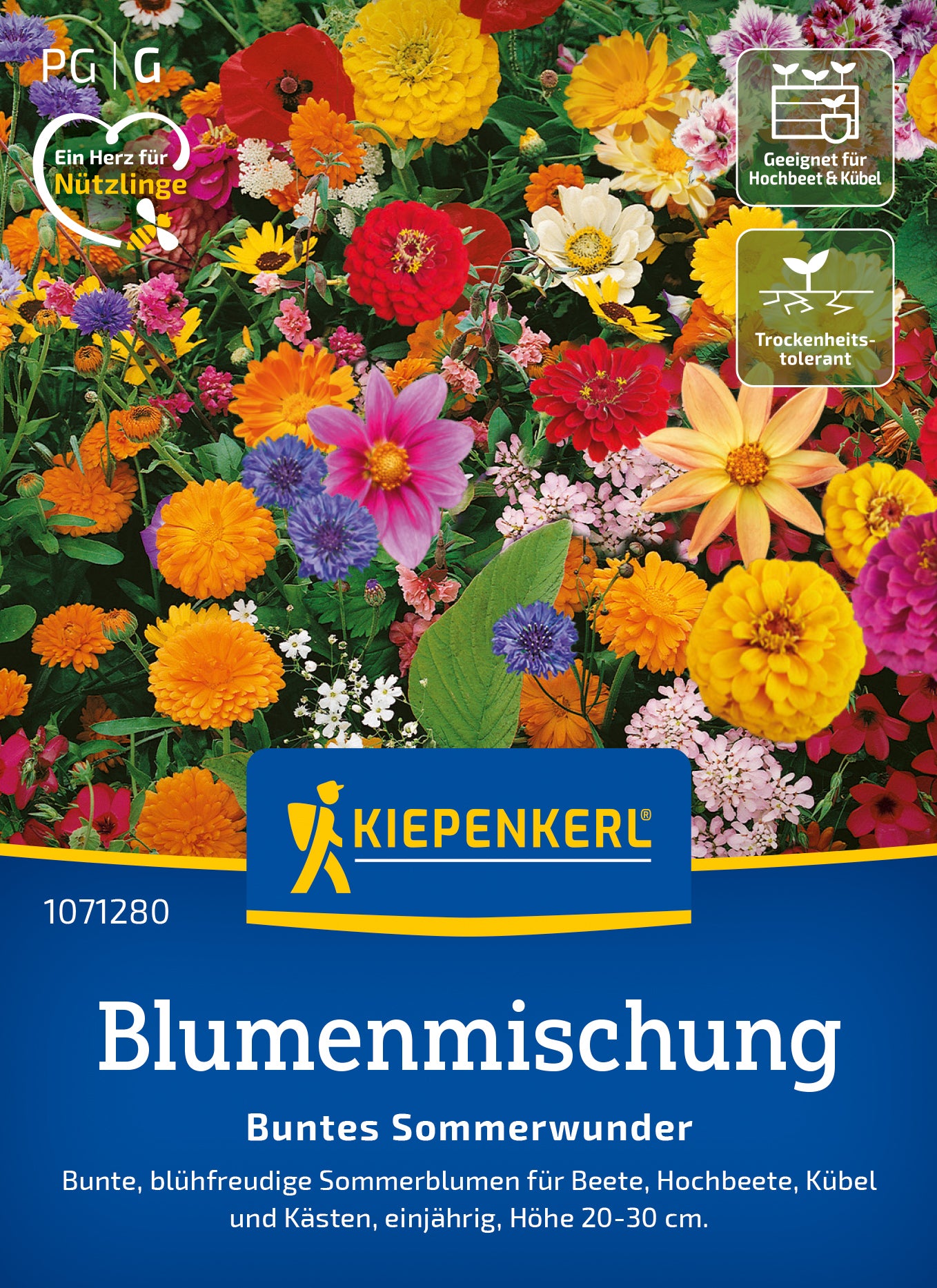 Kiepenkerl Blumensamen-Mischung Buntes Sommerwunder