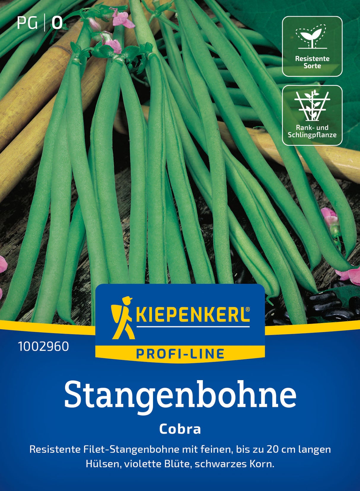 Kiepenkerl Stangenbohnen Cobra