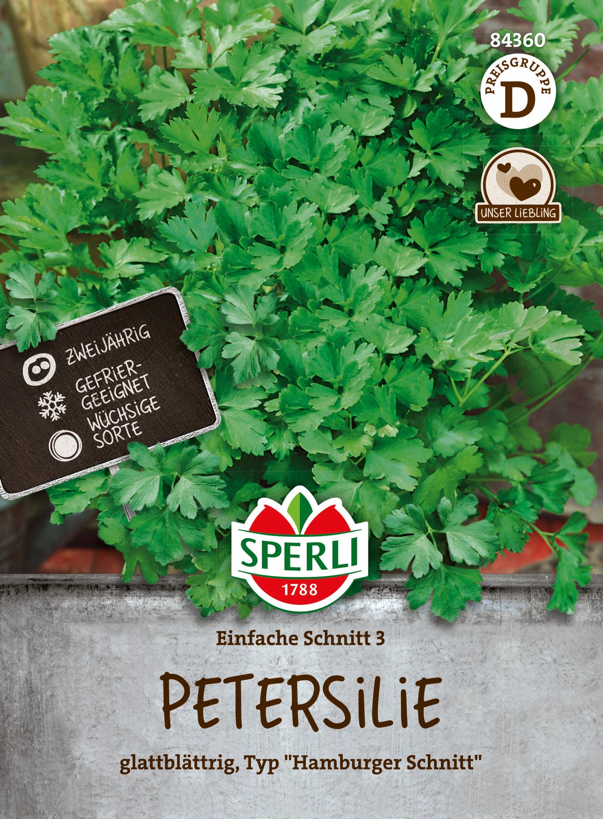 SPERLI Petersilie Einfache Schnitt 3