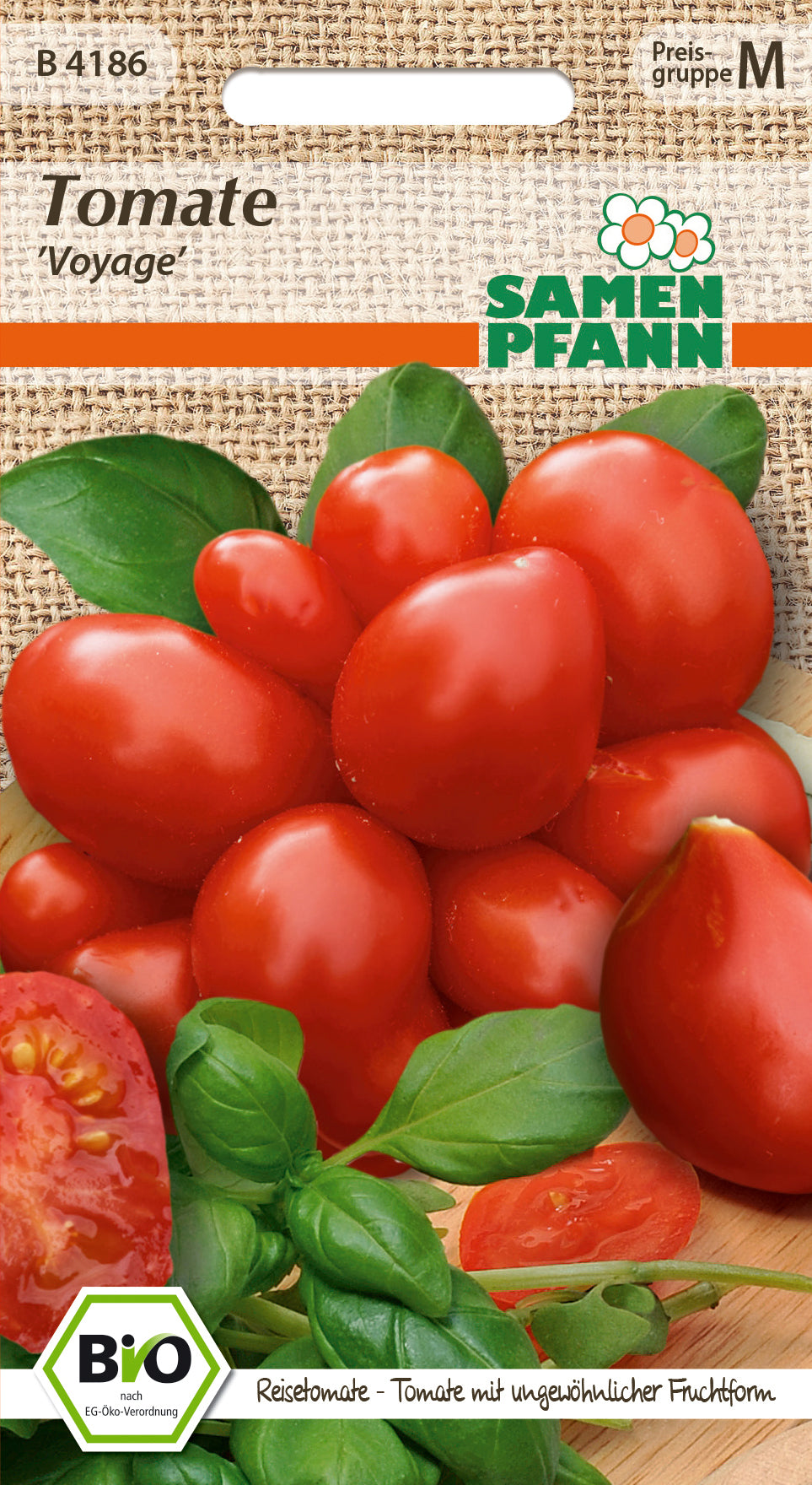 Samen Pfann BIO Tomate Voyage