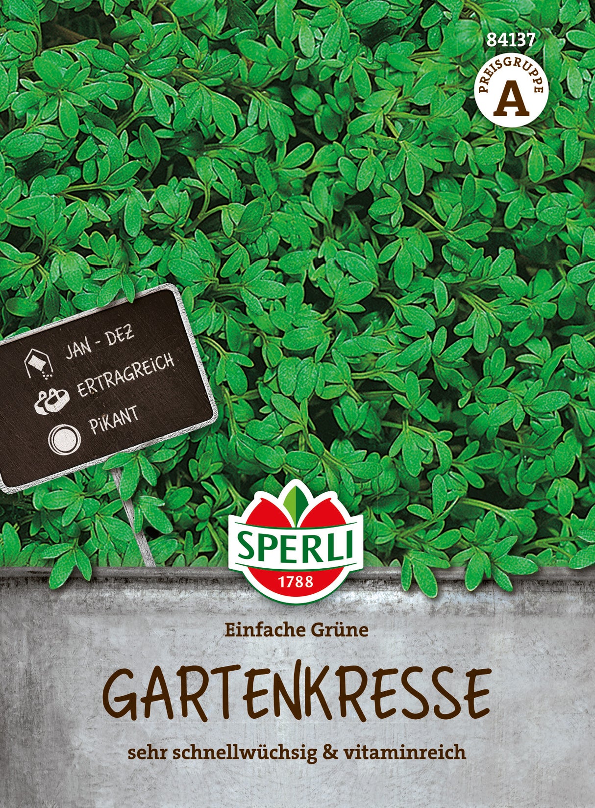 SPERLI Gartenkresse Einfache Grüne
