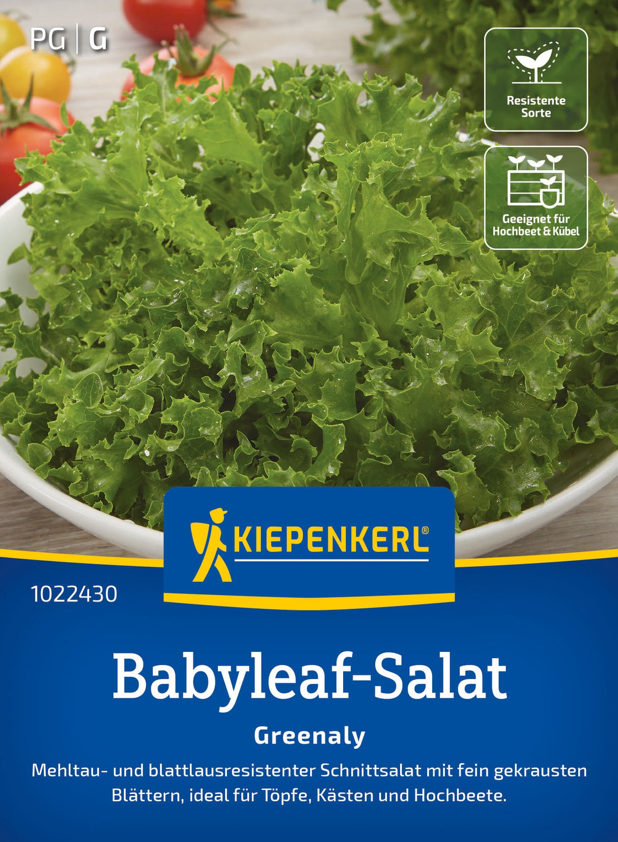 Kiepenkerl Pflück- & Schnittsalat Greenaly