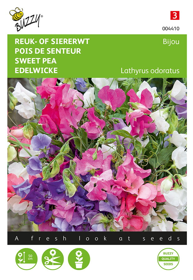 Buzzy Seeds Edelwicken Bijou Mischung