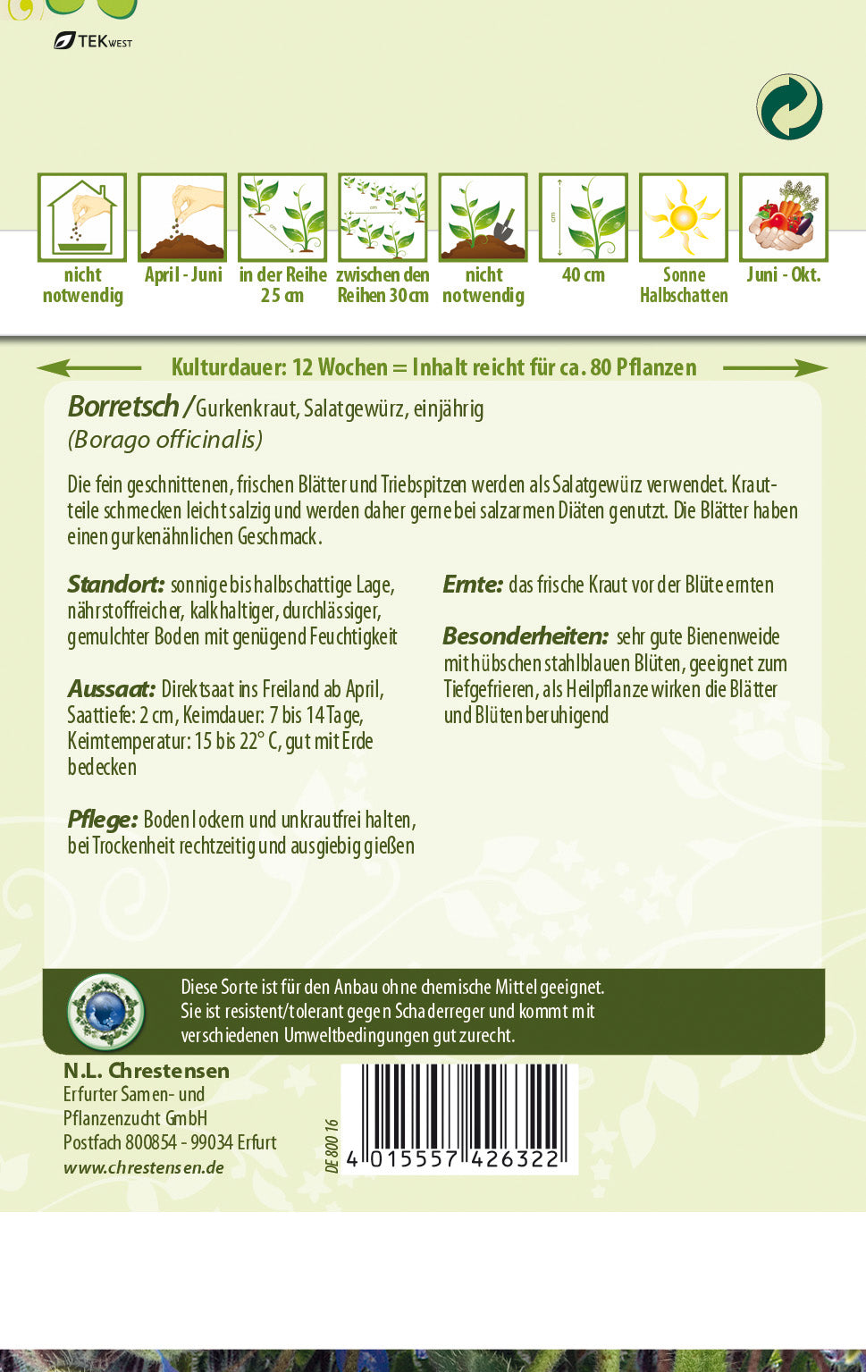 N.L. Chrestensen Boretsch Boretsch