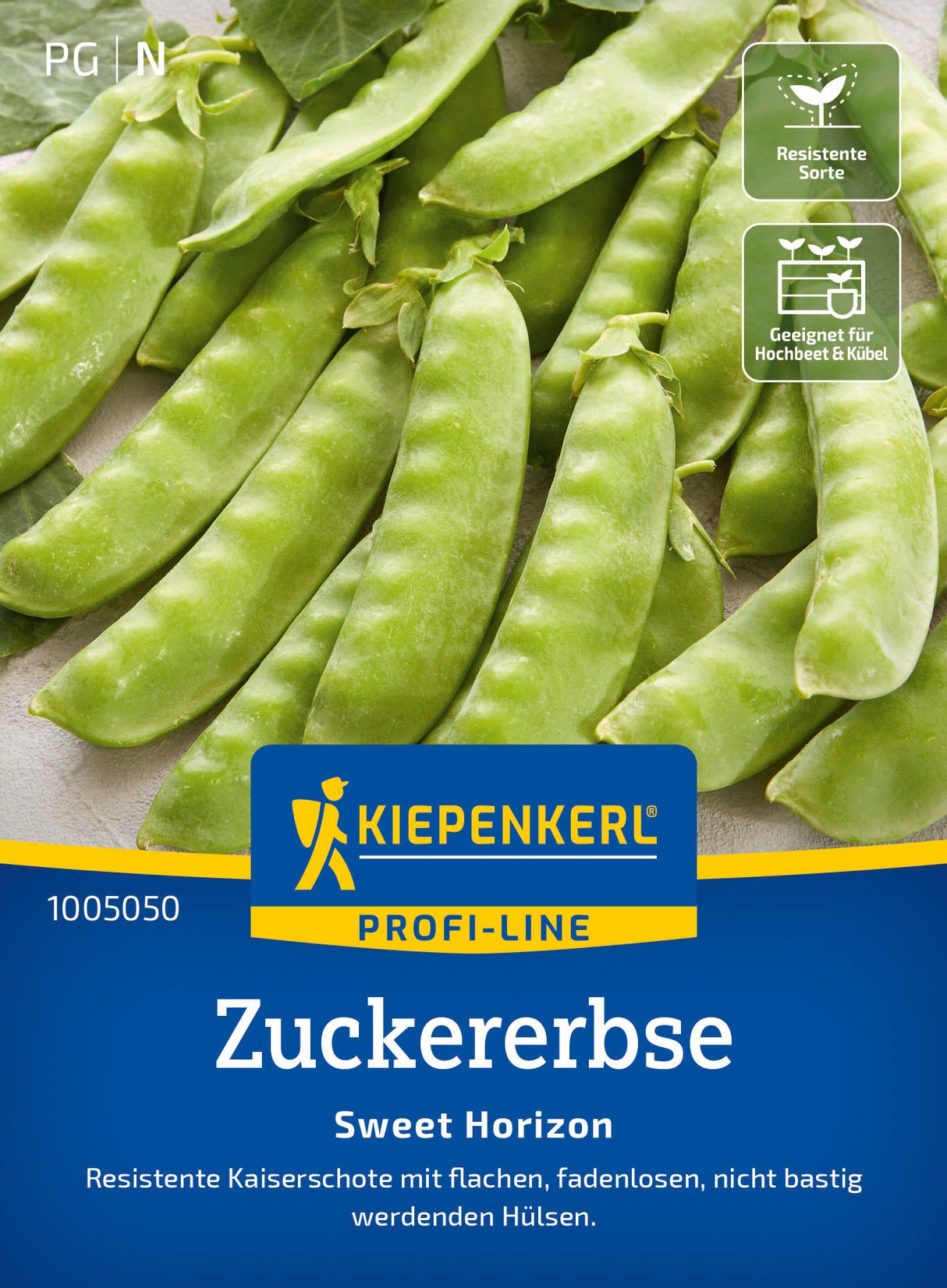 Kiepenkerl Zuckererbsen Sweet Horizon