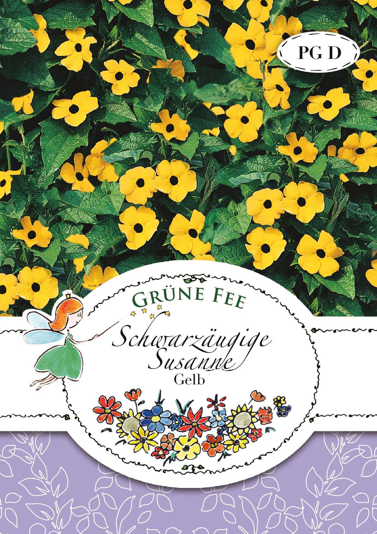 Grüne Fee Schwarzäugige Susanne Gelb
