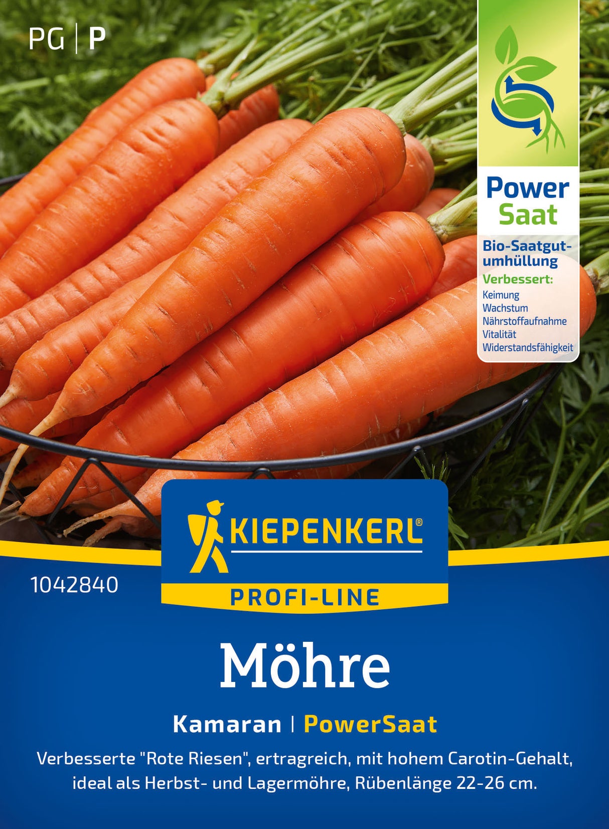 Kiepenkerl Möhren Kamaran Pillensaat