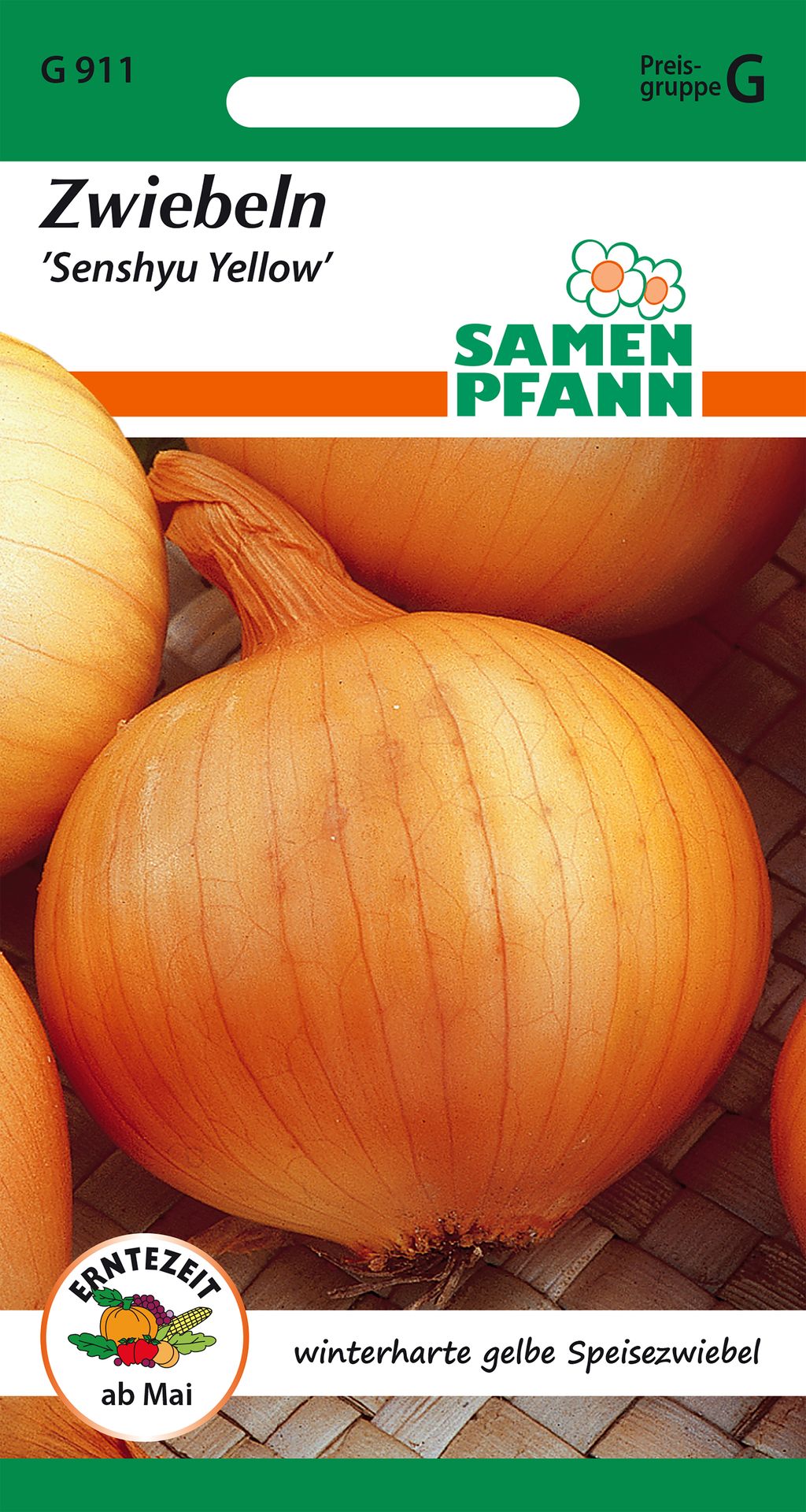 Samen Pfann Senshyu Yellow Zwiebel